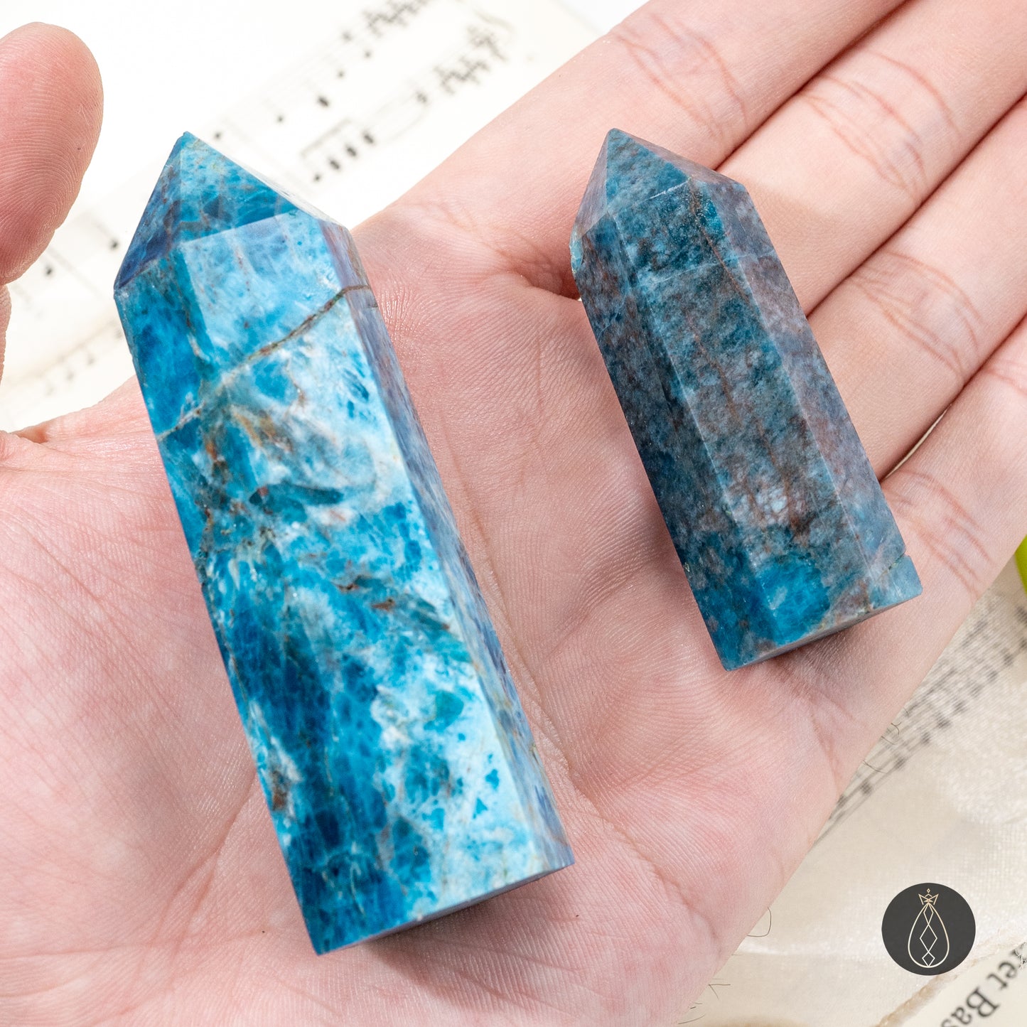 Blue Apatite Tower