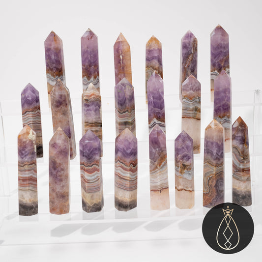 Amethyst Agate Tower