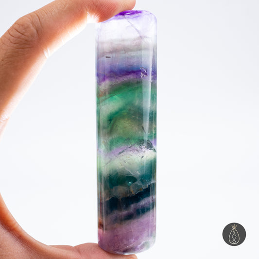 Rainbow Fluorite Cylinder