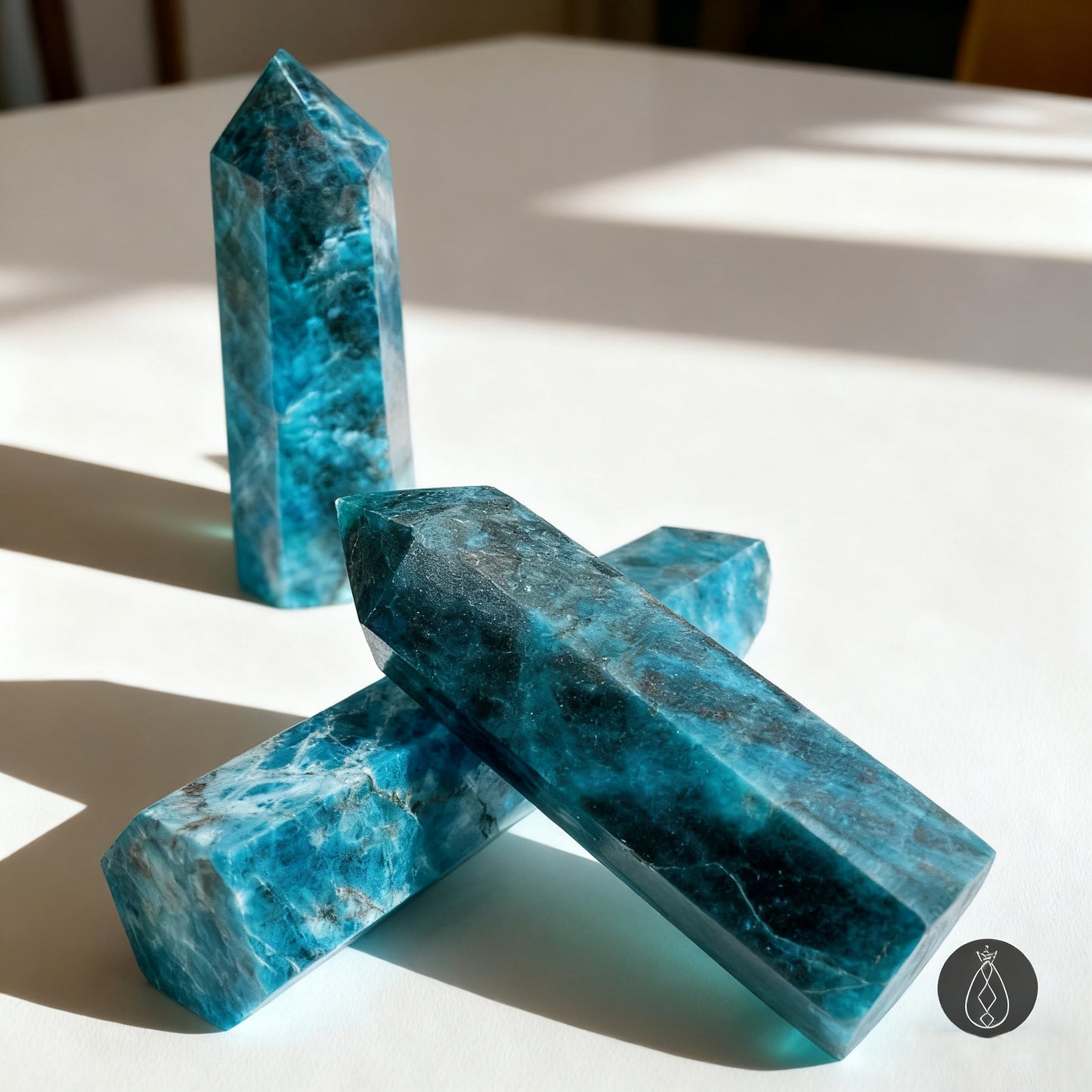 Blue Apatite Tower