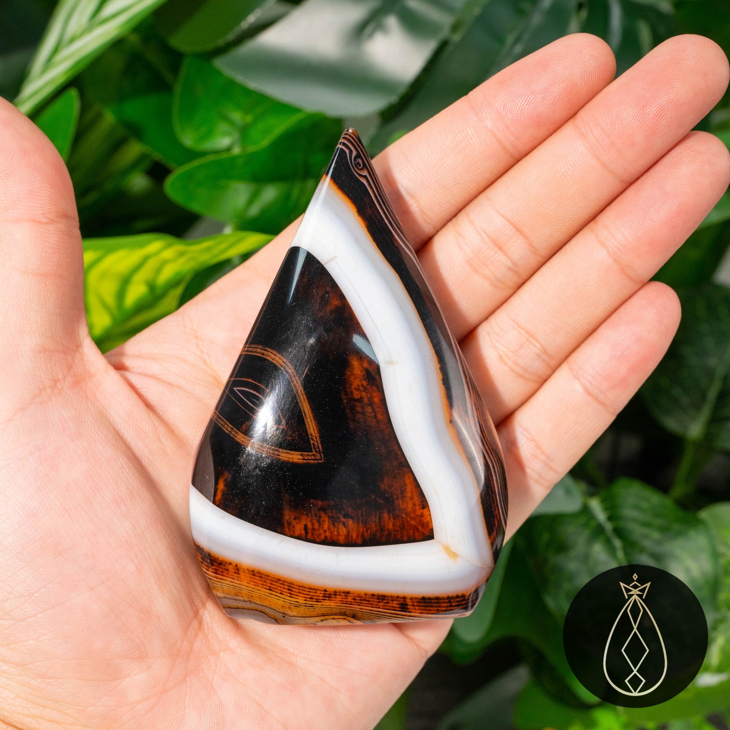 Sardonyx Agate Teardrop