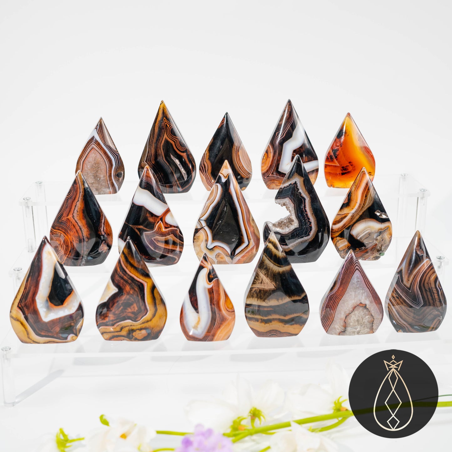 Sardonyx Agate Teardrop