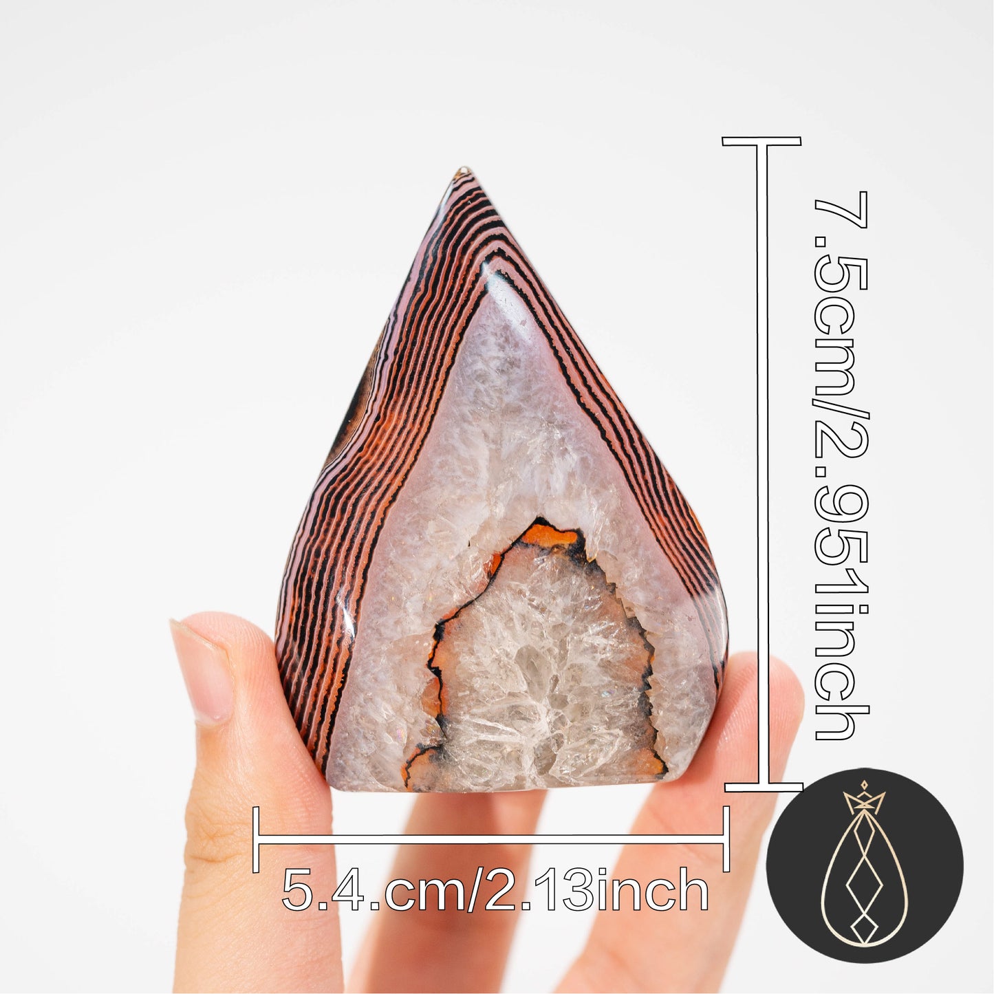 Sardonyx Agate Teardrop