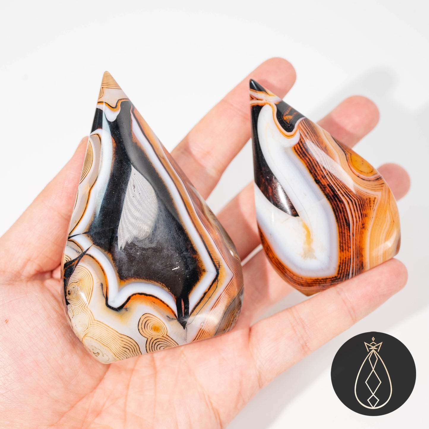 Sardonyx Agate Teardrop