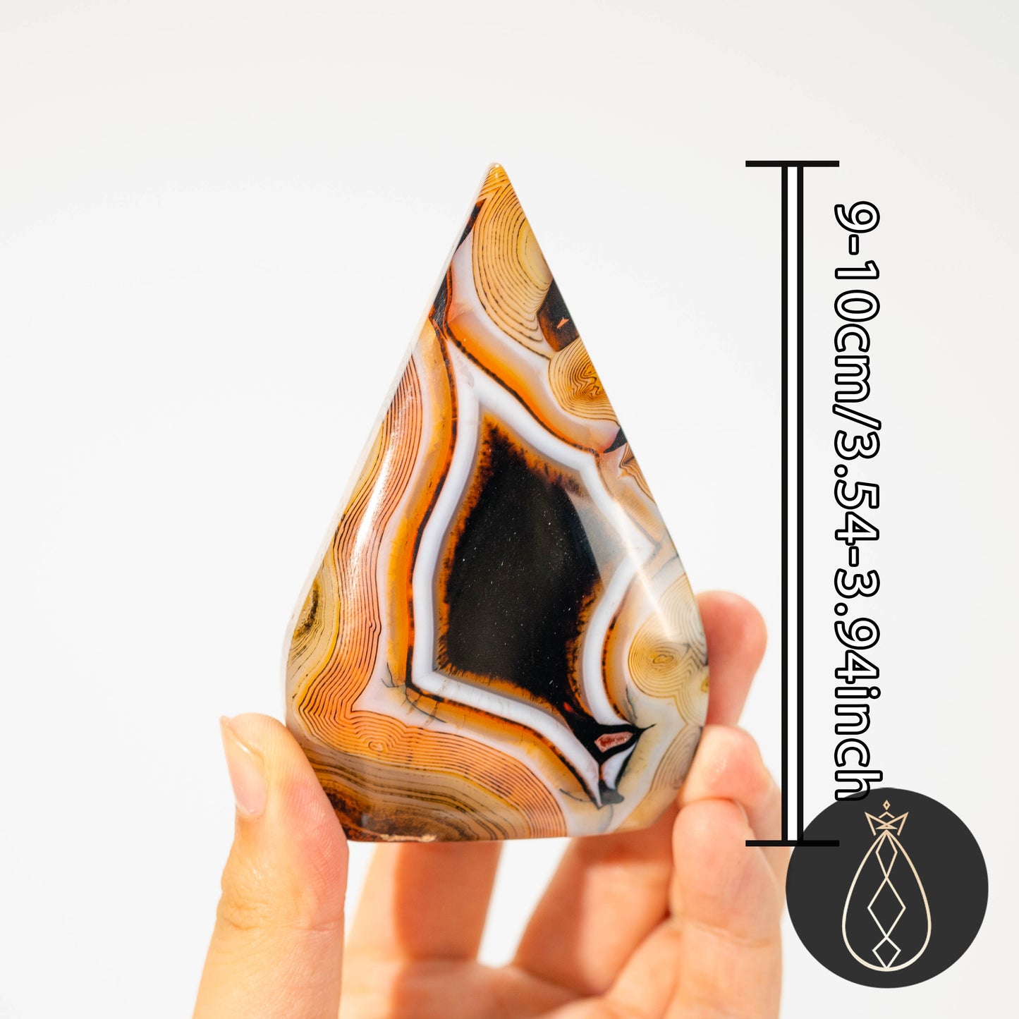 Sardonyx Agate Teardrop