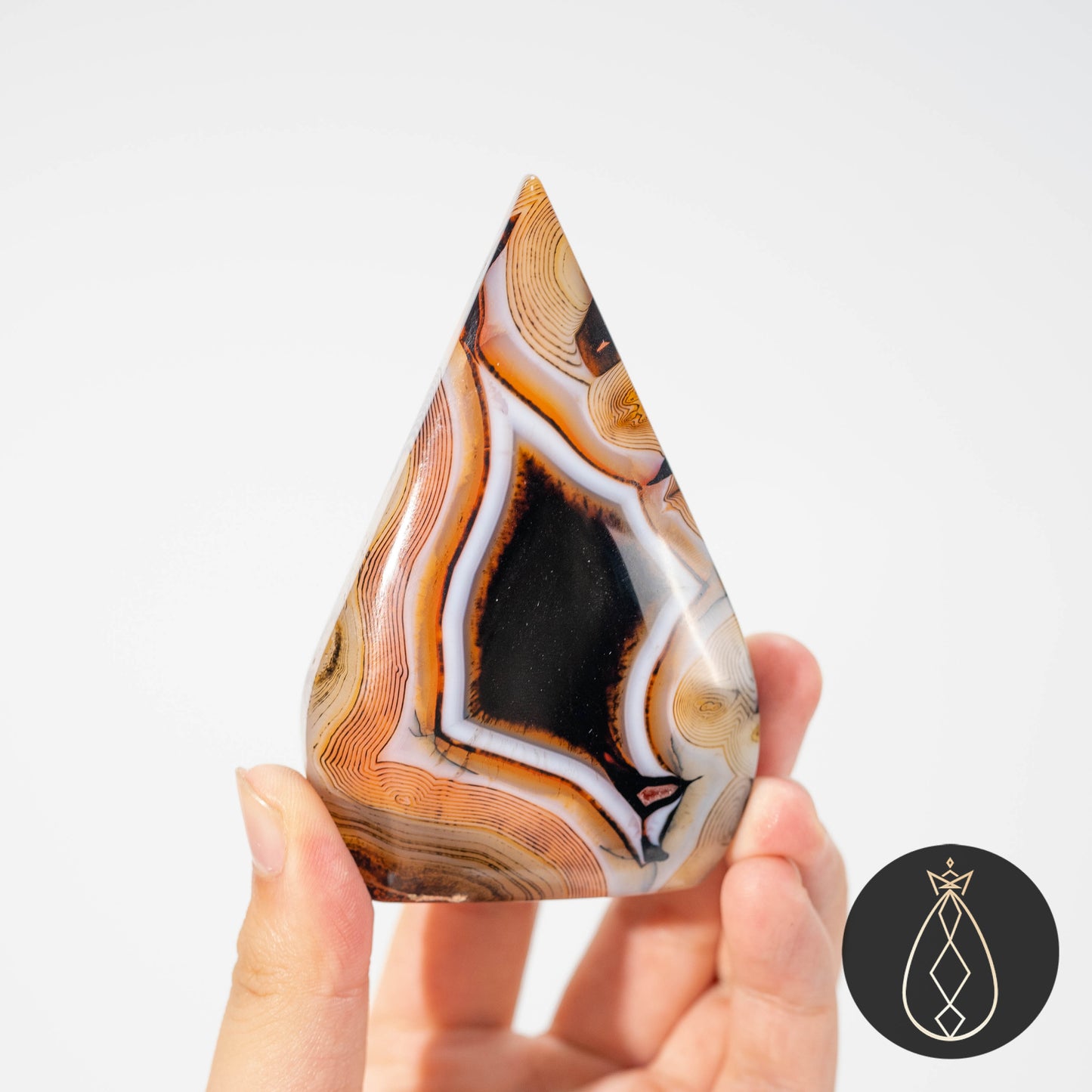 Sardonyx Agate Teardrop