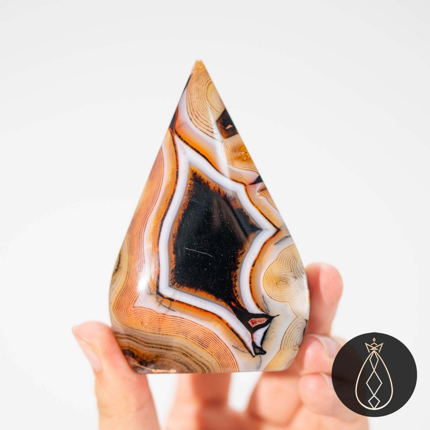 Sardonyx Agate Teardrop