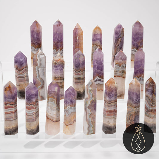 Amethyst Agate Tower