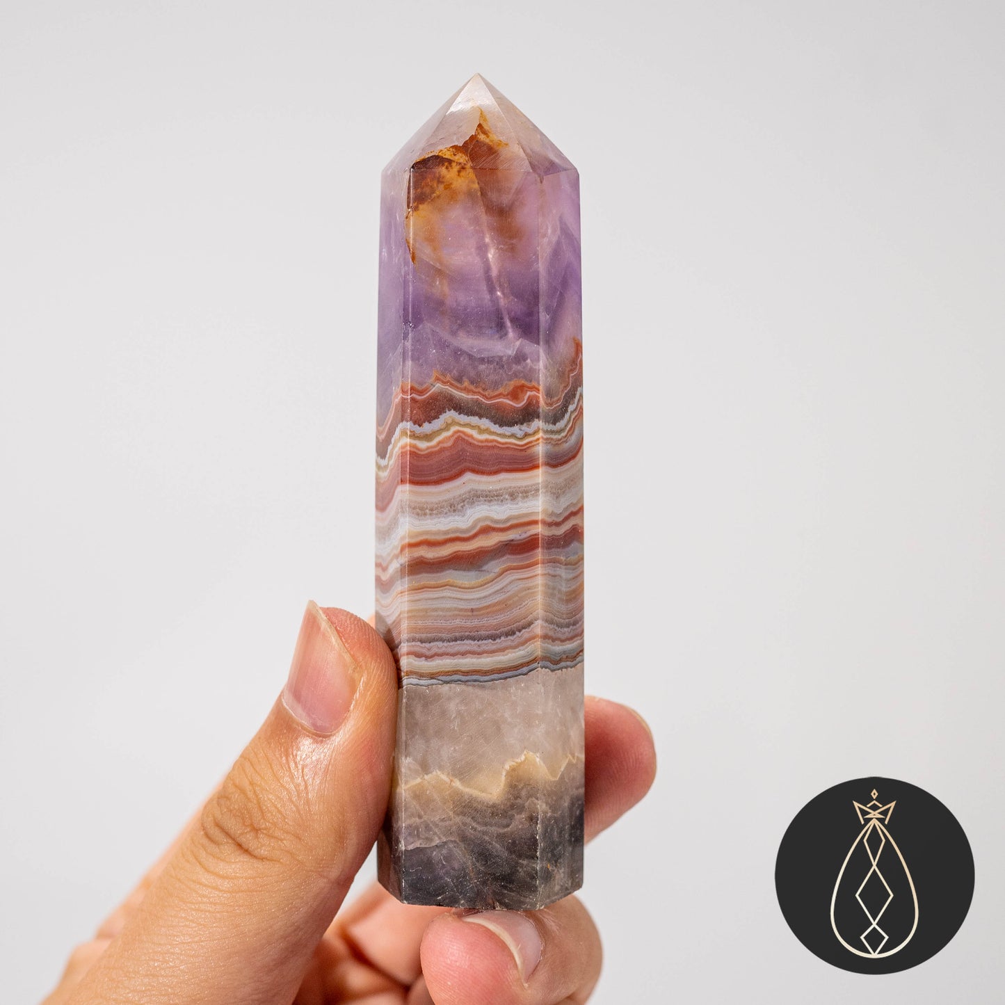 Amethyst Agate Tower