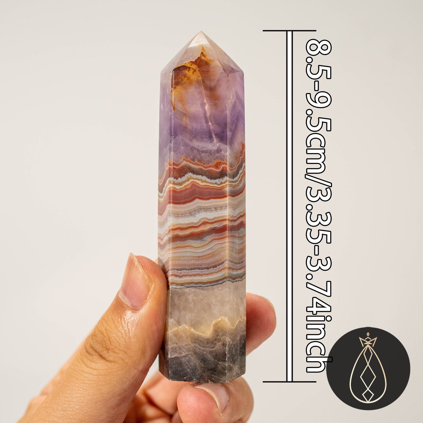 Amethyst Agate Tower