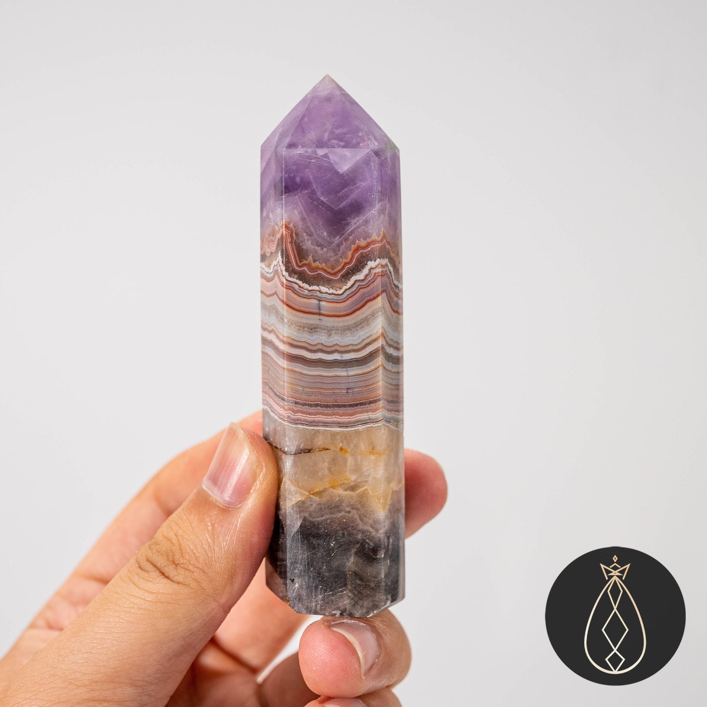 Amethyst Agate Tower