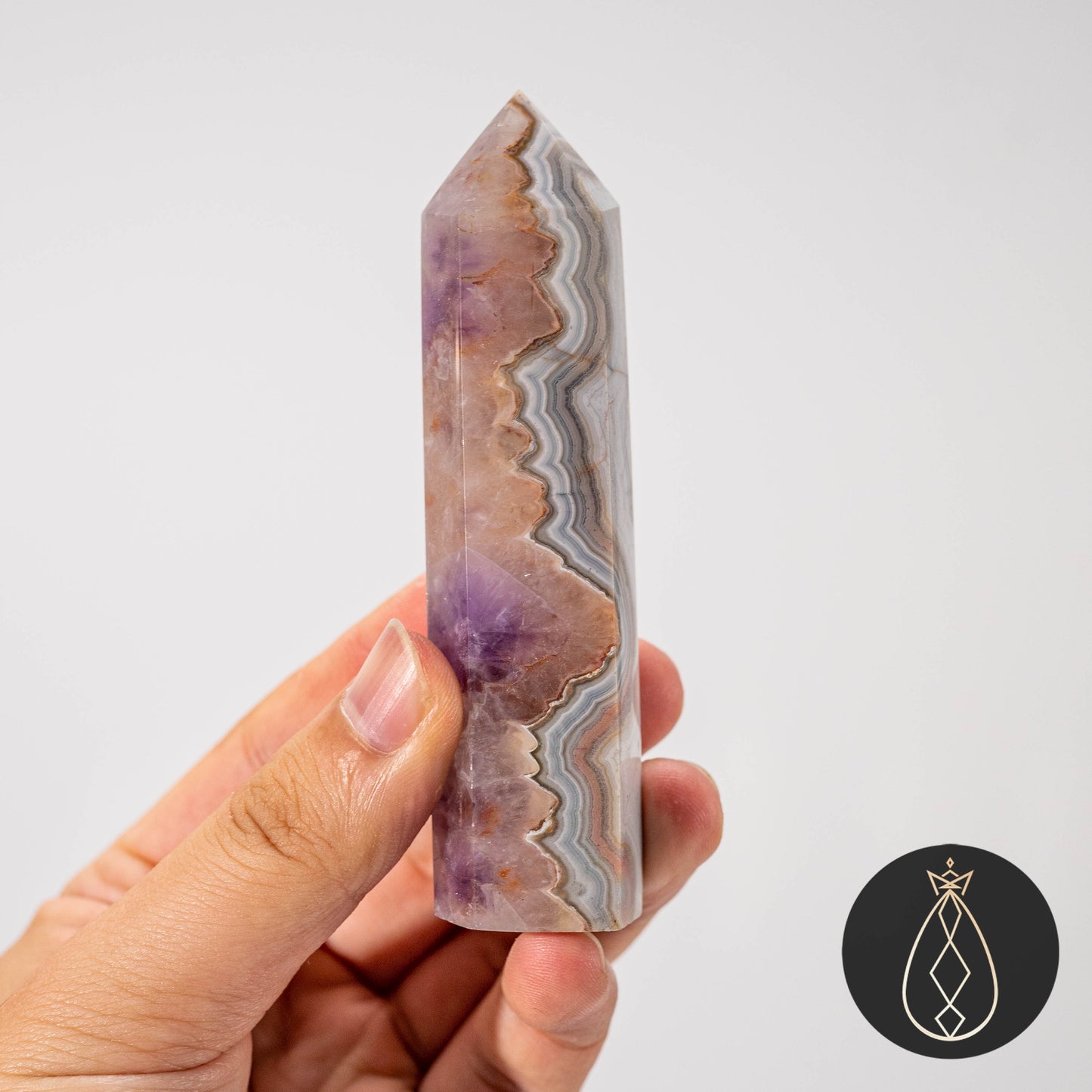 Amethyst Agate Tower