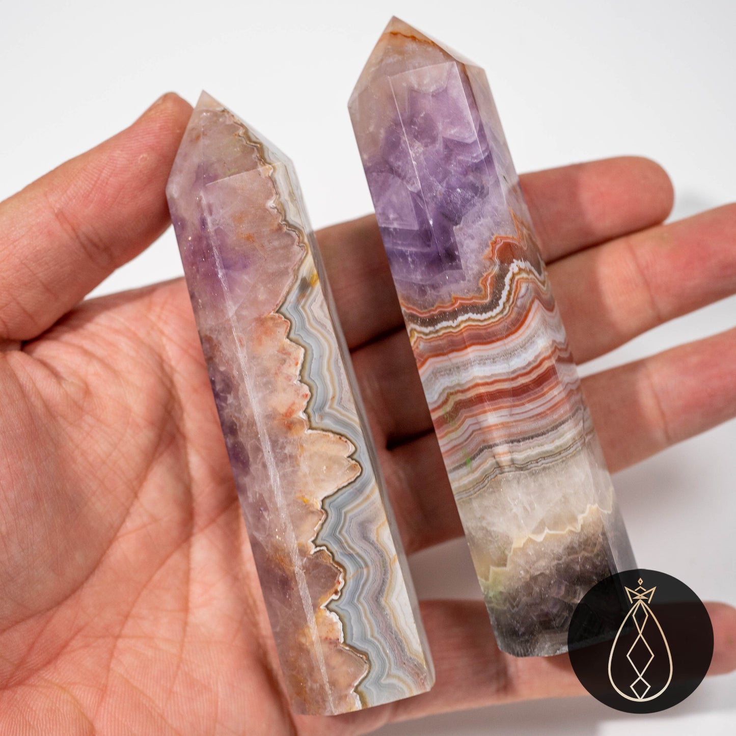 Amethyst Agate Tower