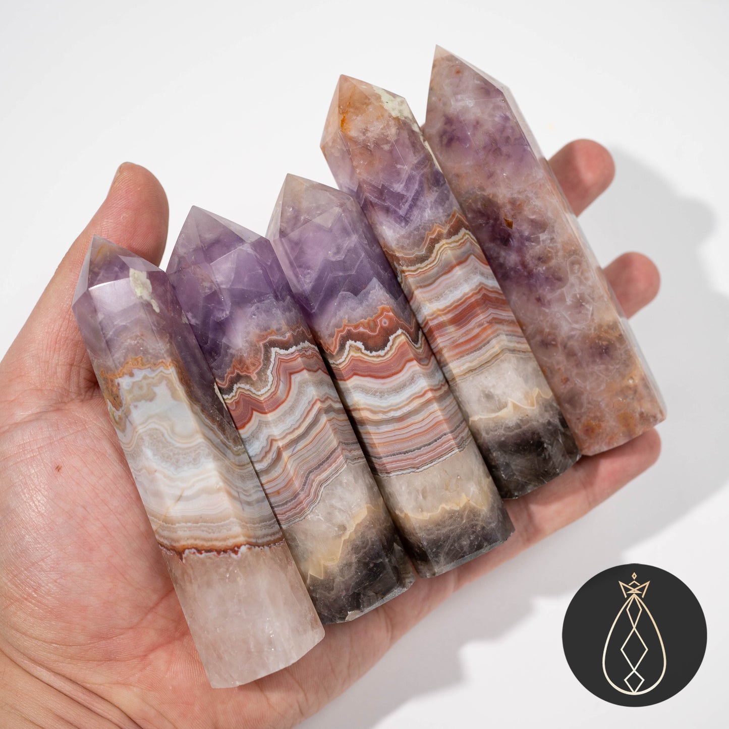 Amethyst Agate Tower