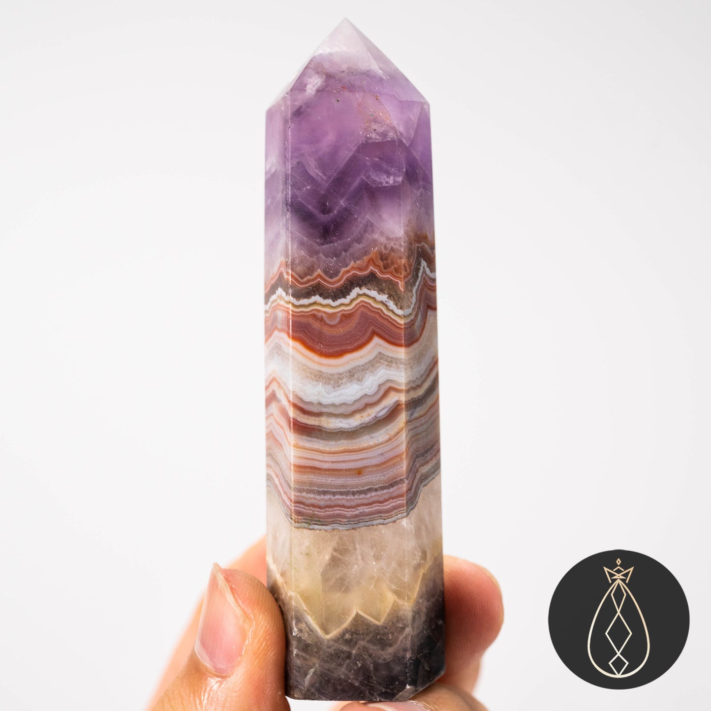 Amethyst Agate Tower