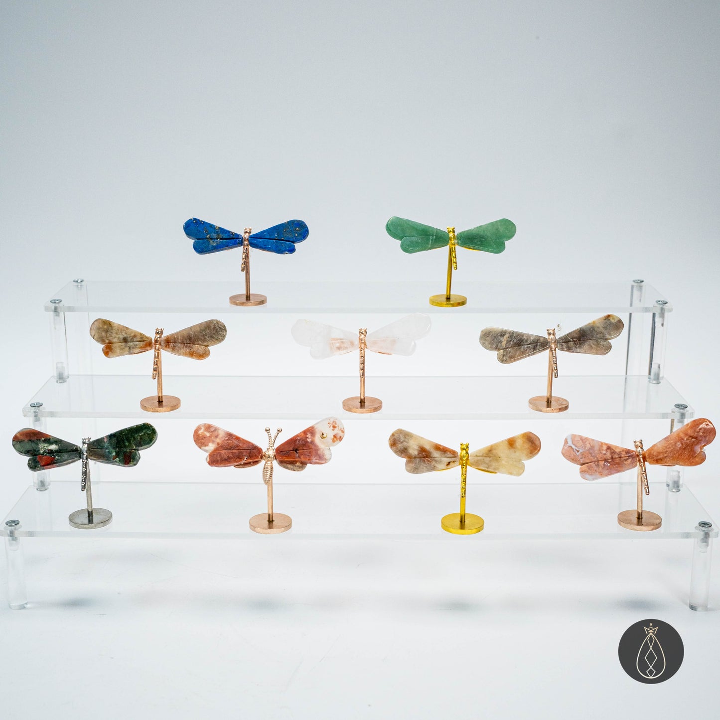 Mixed Crystal Wing Carving