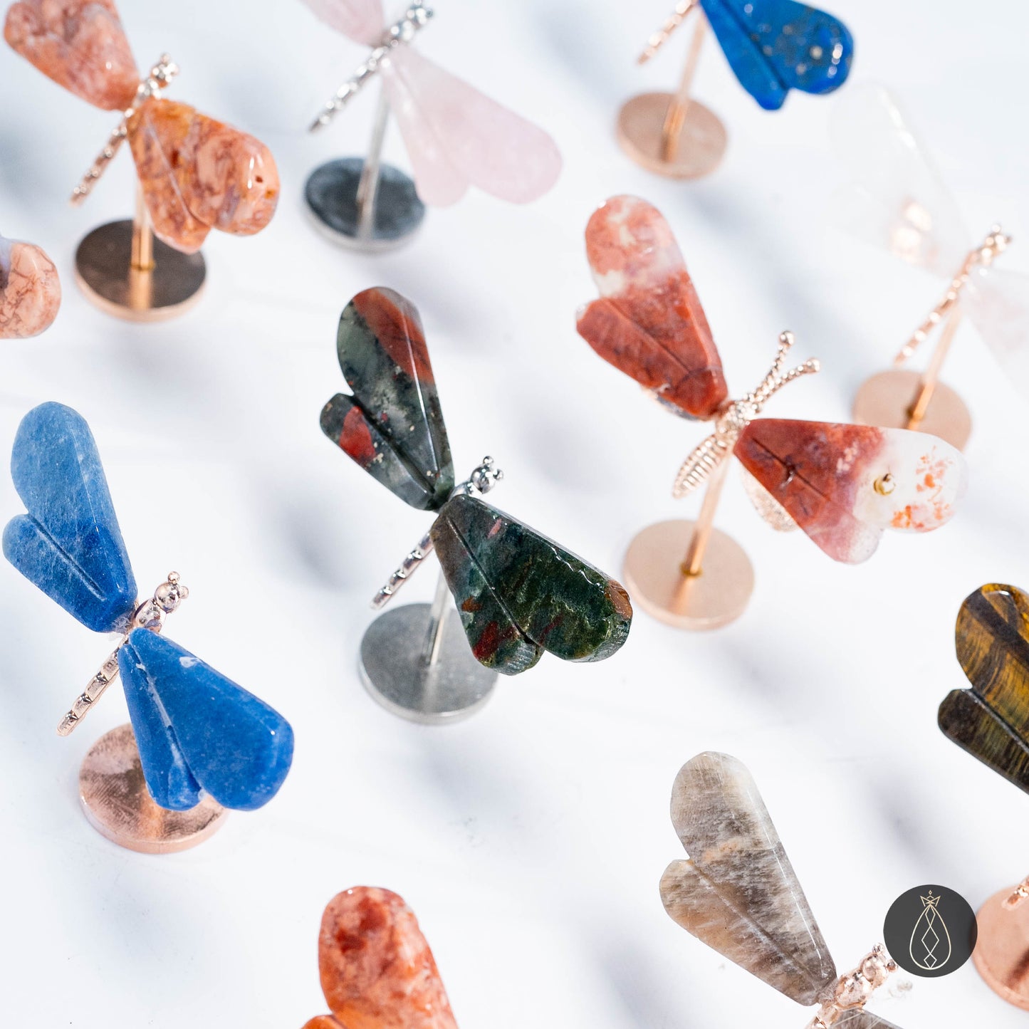 Mixed Crystal Wing Carving