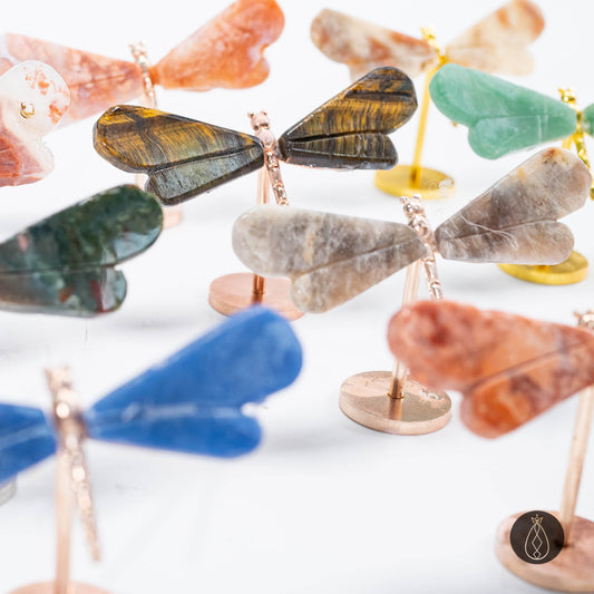 Mixed Crystal Wing Carving