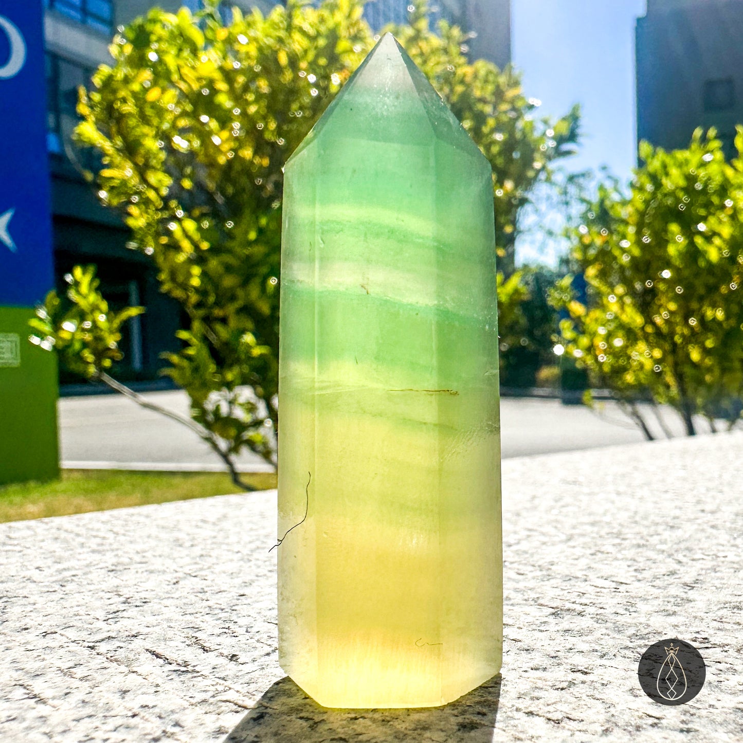 Lemon Fluorite Tower