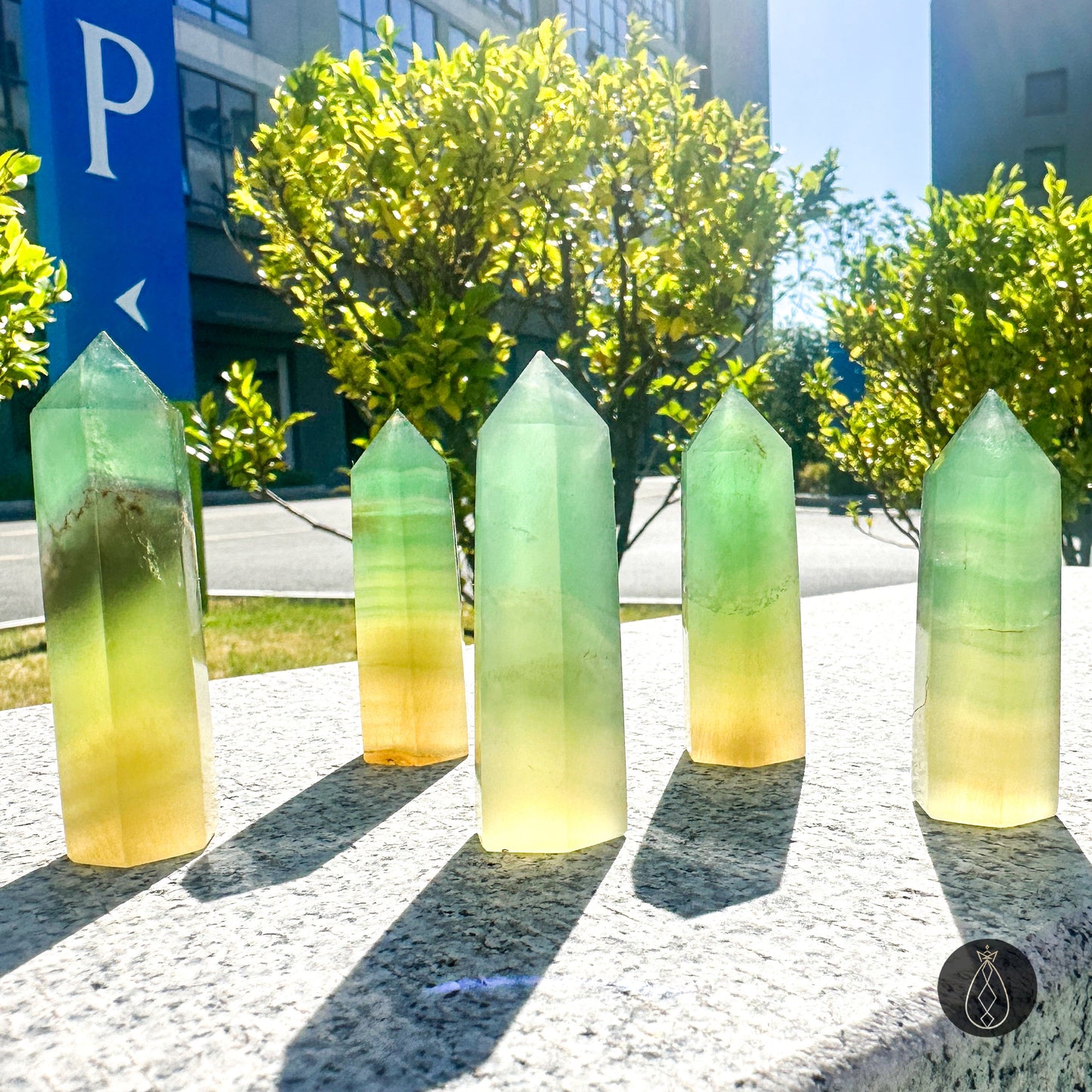 Lemon Fluorite Tower