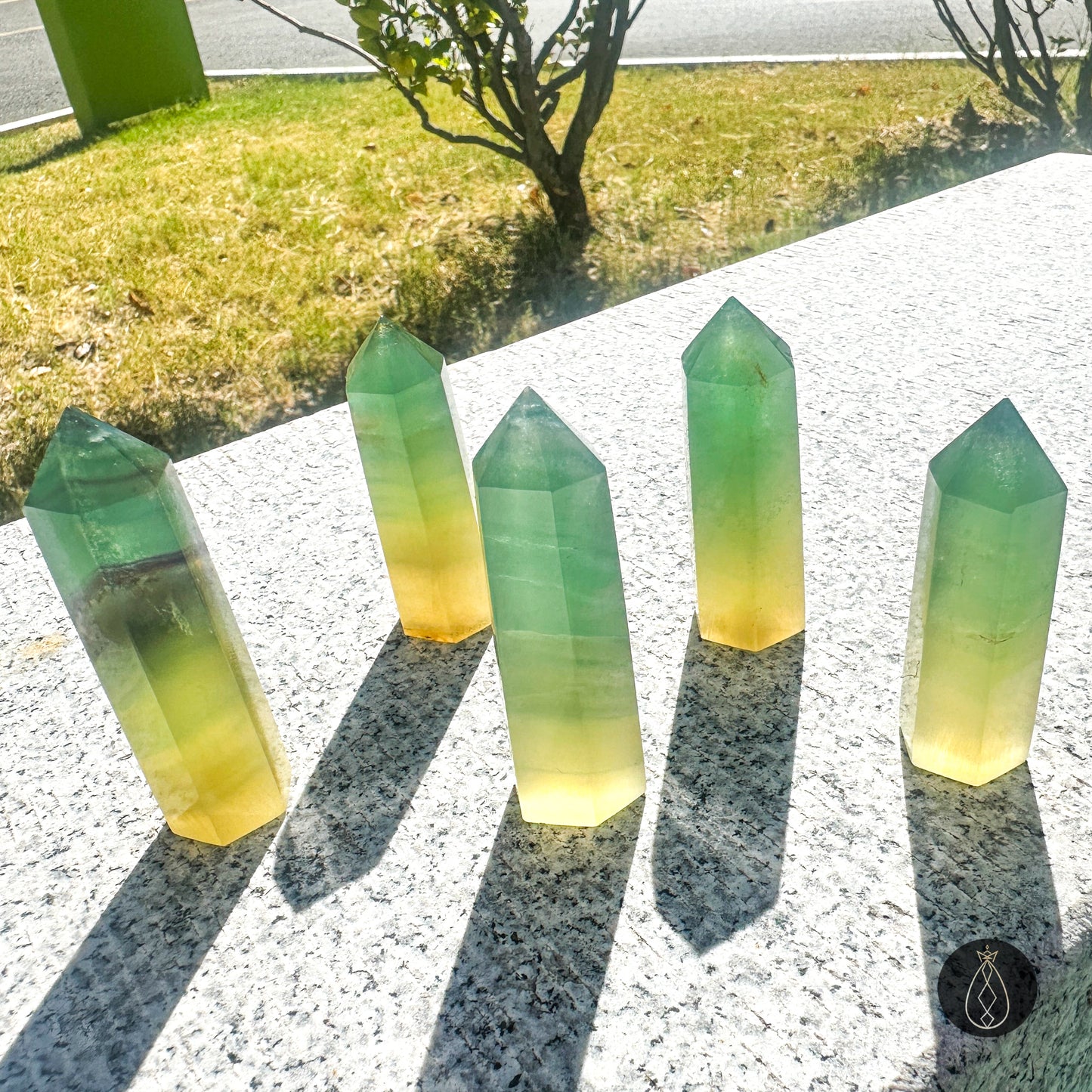 Lemon Fluorite Tower