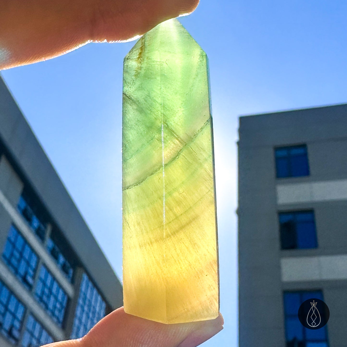 Lemon Fluorite Tower