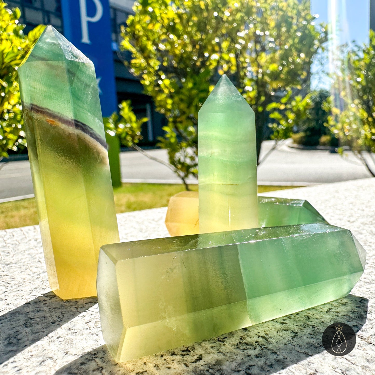 Lemon Fluorite Tower