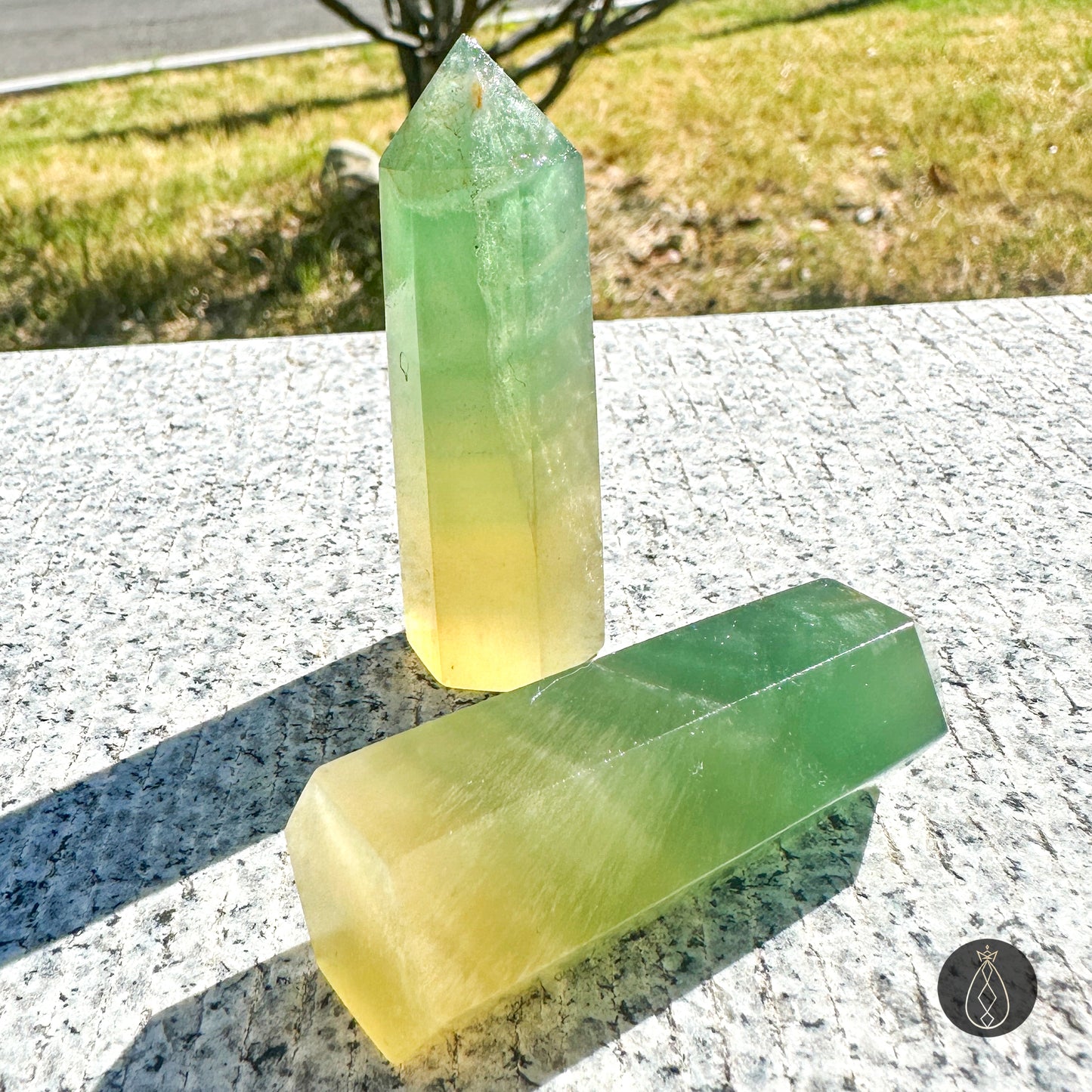 Lemon Fluorite Tower