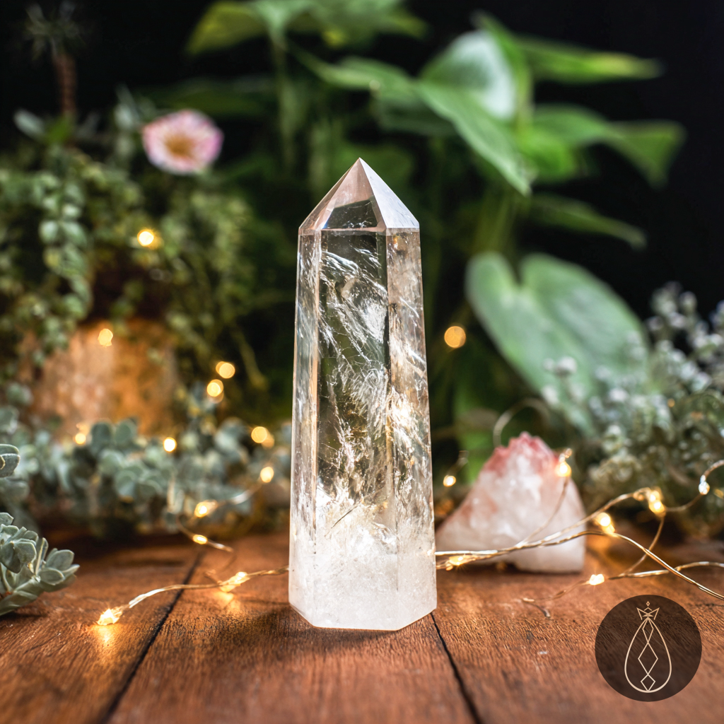 Clear Quartz Tower