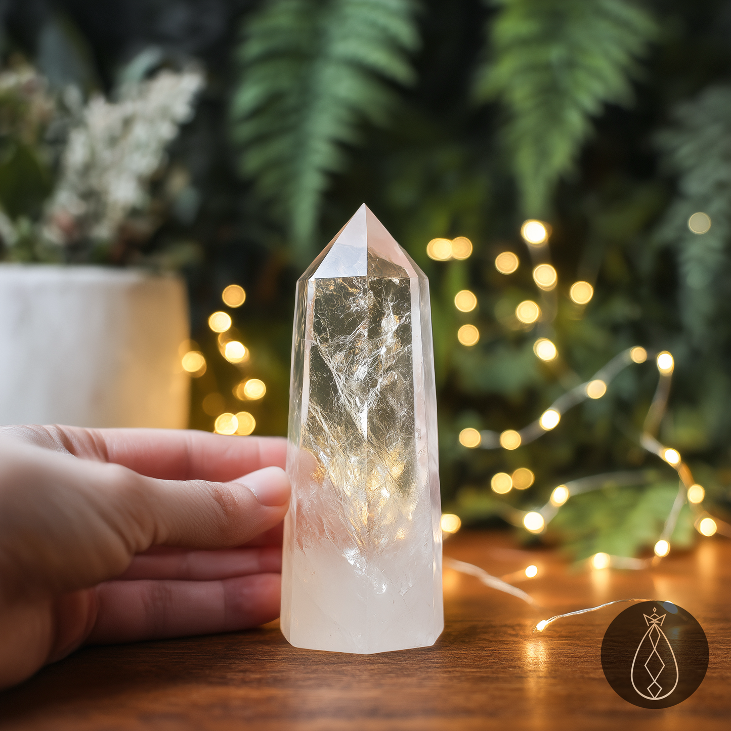 Clear Quartz Tower