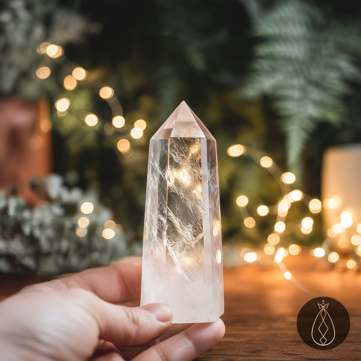 Clear Quartz Tower