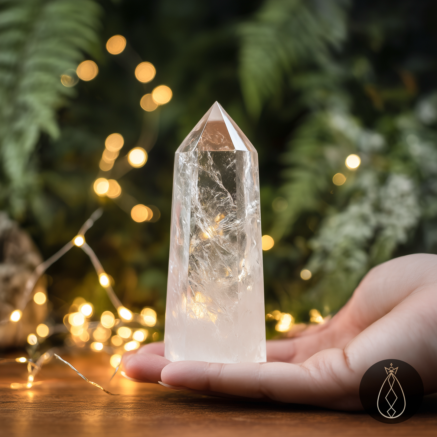 Clear Quartz Tower
